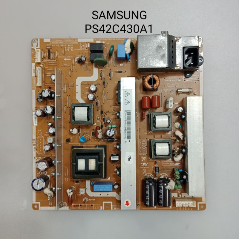 psu regulator tv SAMSUNG PS42C430A1 power supply mesin tv PLASMA SAMSUNG PS42C430A1