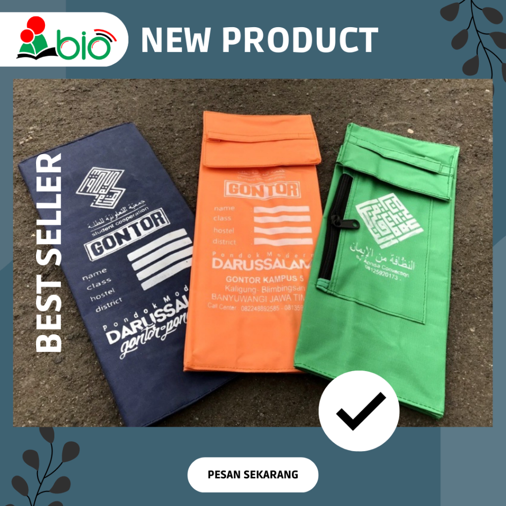 Tas Sendal Santri / Tas Sandal / Tas Sendal Anti Hilang / Pengaman Sendal