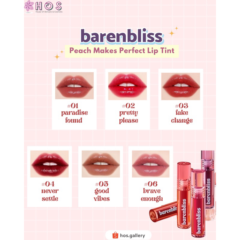 Jual BARENBLISS lip tint Shopee Indonesia