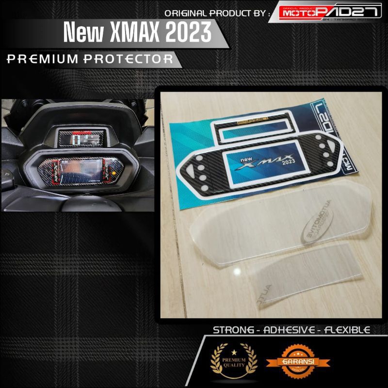 Motopad27 Stiker Speedometer XMAX New 2023 Stiker Antigores + Spidometer XMAX NEW 2023