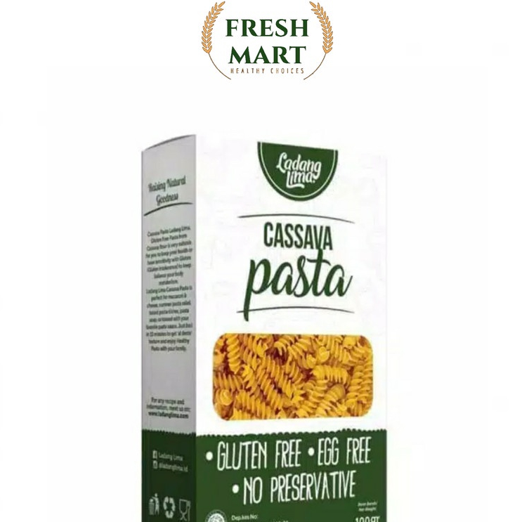 

Ladang Lima Cassava Pasta Gluten Free Original 100GR