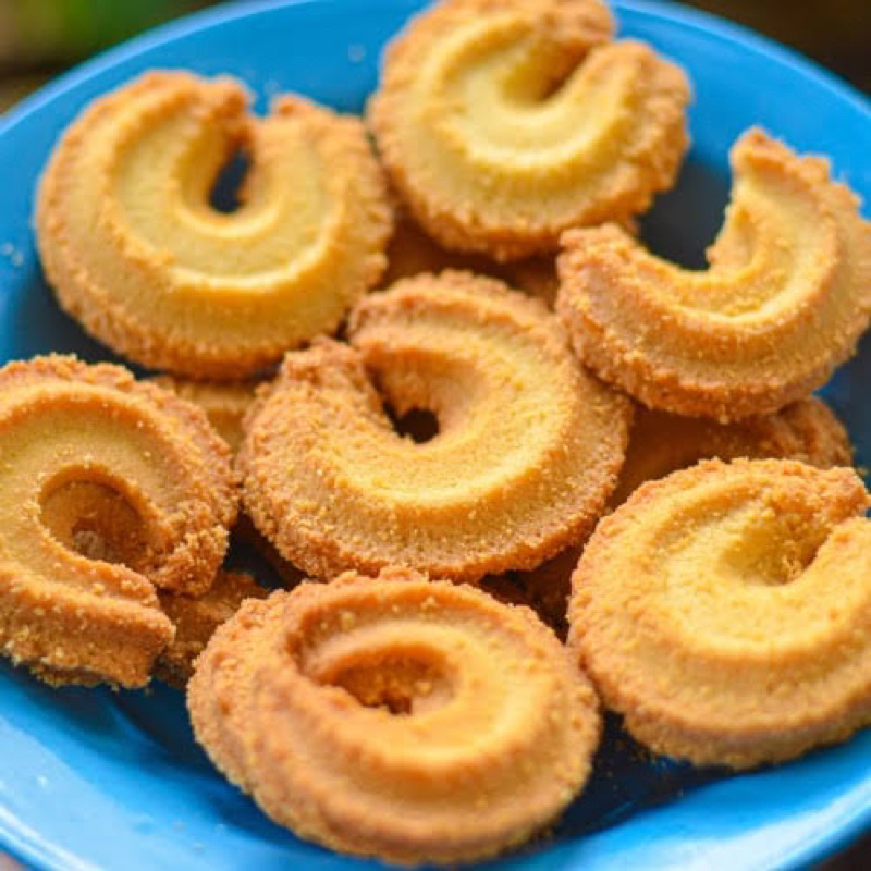 

VANILLA RING MONDE / DANISH BUTTER MONDE / ROTI KERING COOKIES 1 KG