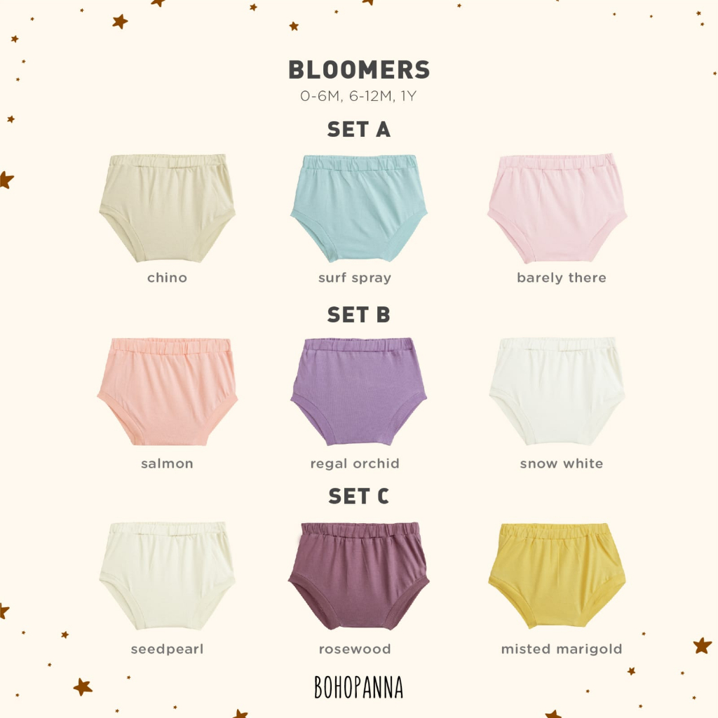 Bohopanna Bloomers / Celana dalam anak isi 3