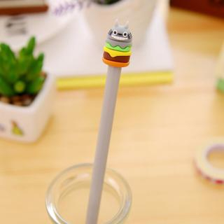 Pena Hamburger Cartoon Pulpen Burger Unik Pen Burger Kartun Line Stationary Alat Tulis Sekolah 442