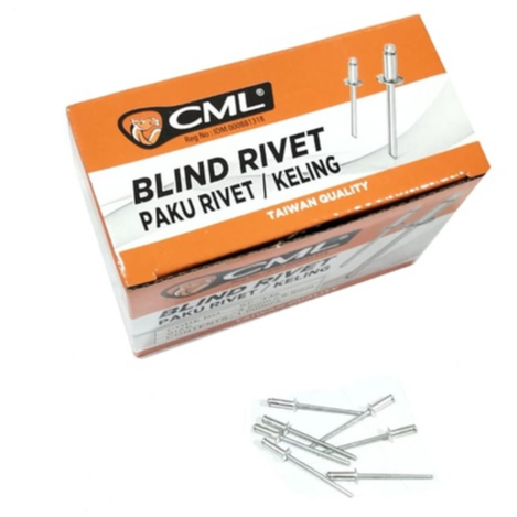 Paku Rivet Tembak 4mm x 12,7mm Camel SP 550 Isi 1000Pcs (G7217K)
