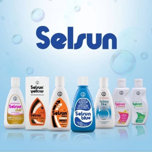 SELSUN Shampoo Conditioner Series | Sampo anti ketombe Blue 5 Yellow Gold