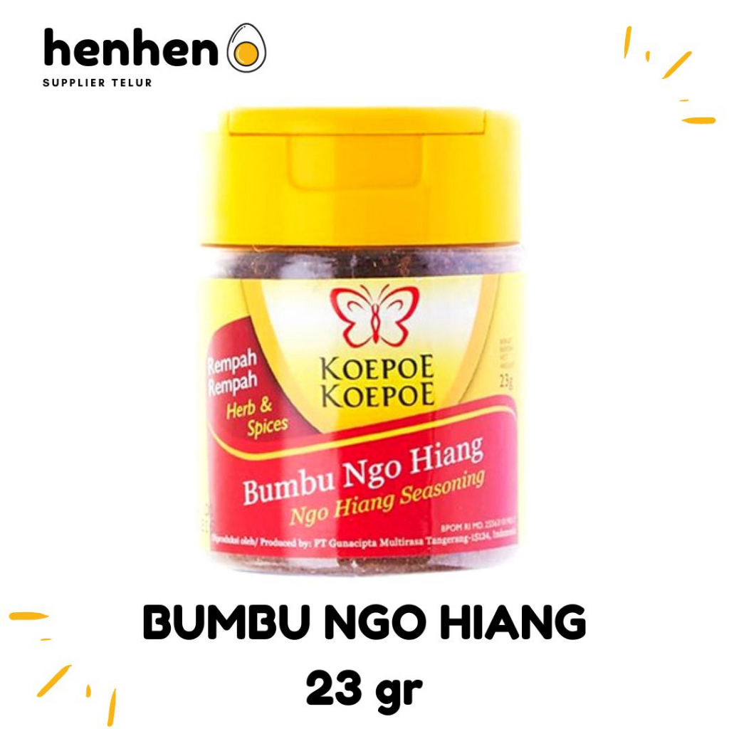 

KOEPOE KOEPOE BUMBU NGO HIANG 23 GRAM