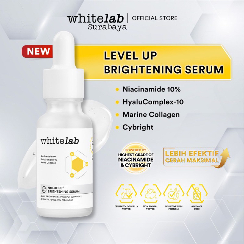 Whitelab N10-Dose+ Brightening Serum (Intense Brightening Serum) Whitelab Surabaya