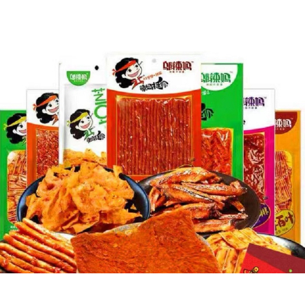 

Snack Halal Wulama Gluten/Latiao (Makanan Ringan) Vegetarian 邬辣妈