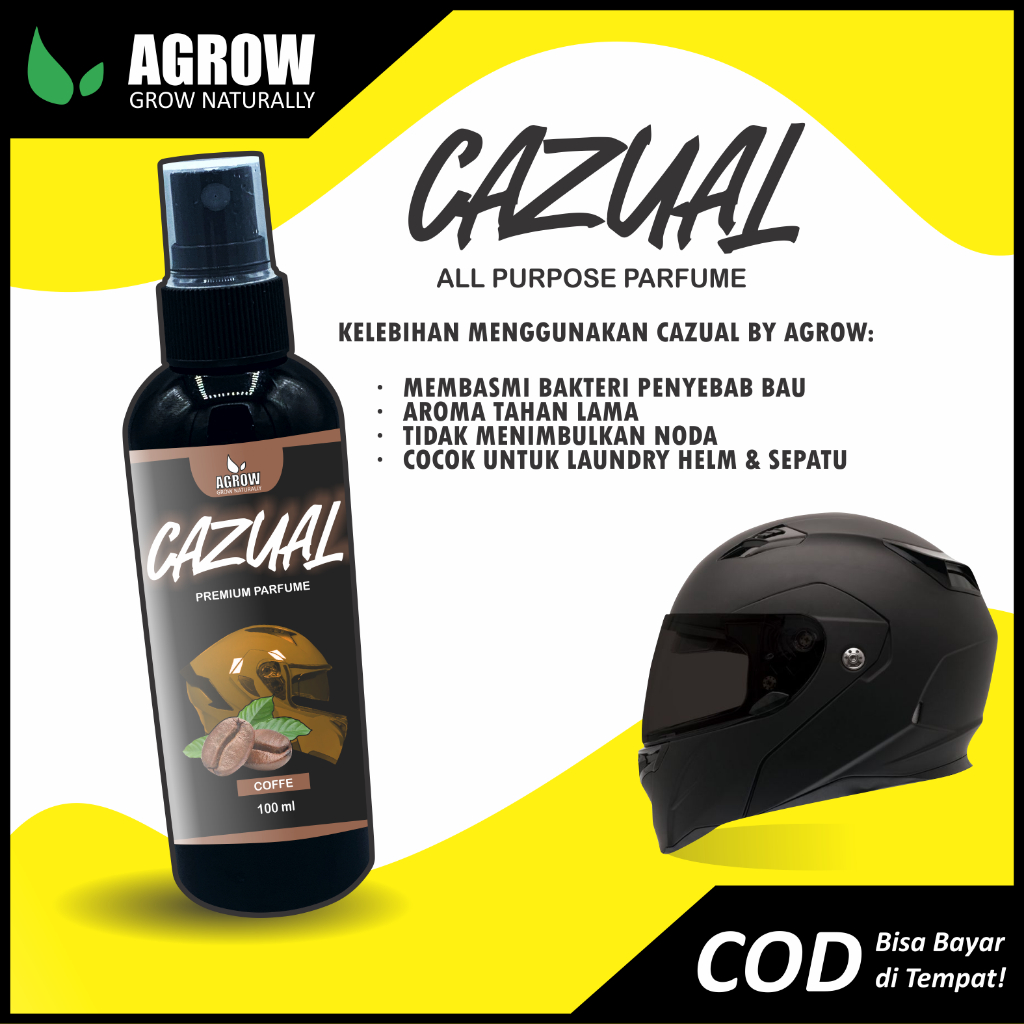 CAZUAL Parfum Aroma Floral Bunga Helm Sepatu Penghilang Bau Anti Bakteri Pengharum Tas Pewangi Jaket By Agrow