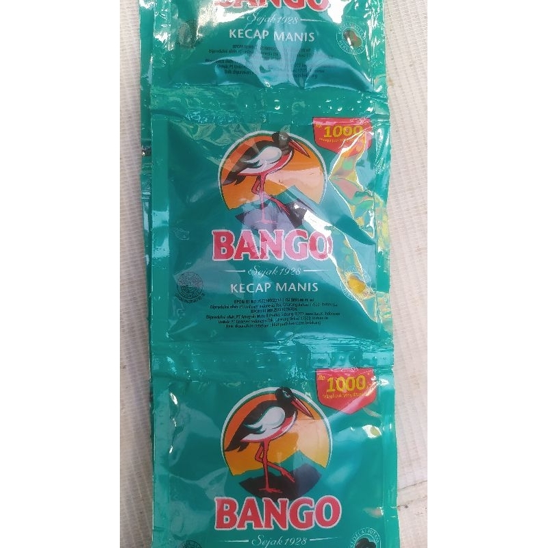 

kecap bango 19 ml isi 3 sachet