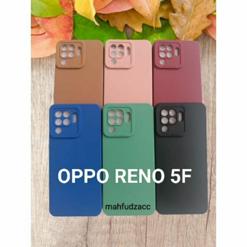 Softcase Slicon pro Camera OPPO RENO 5F