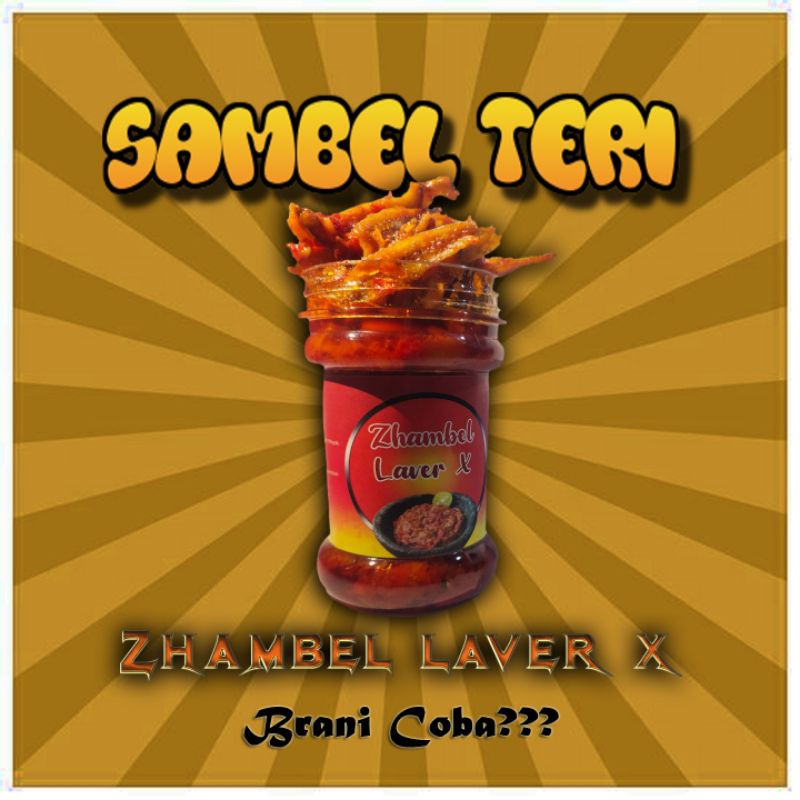 

sambel teriii /teri kasar/100gram/sambelmurah