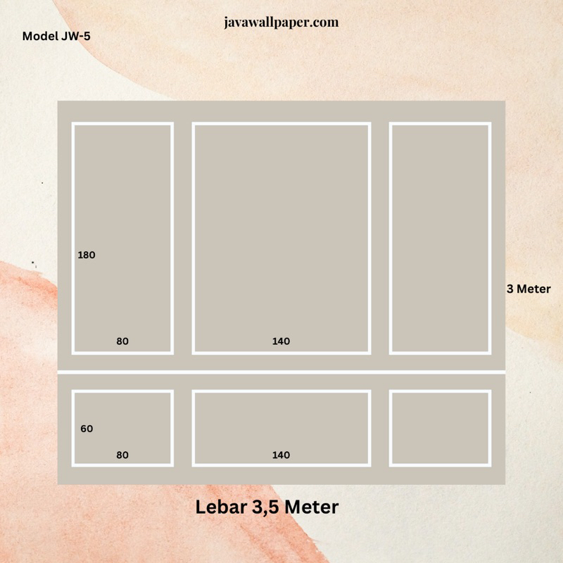 Jual Wallmoulding Model Jw Lis Kayu Wall Moulding Batten Dinding