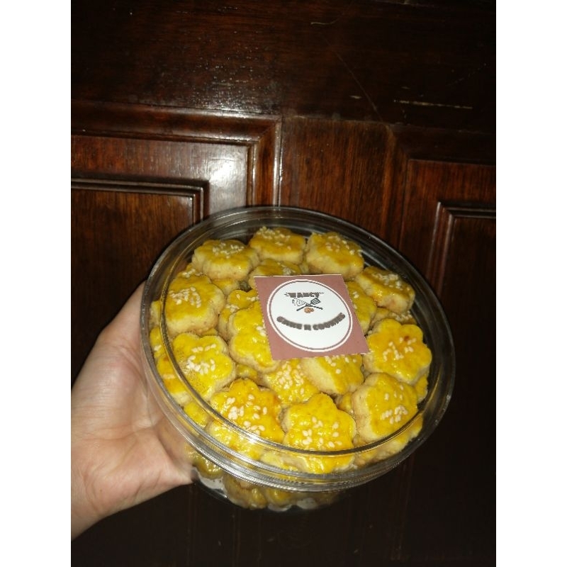 

Kue Kacang Gurih Enak / Kue Kering Kacang Manis / Kue Kacang Klasik / Kue Kering Lebaran / Kue Kering Peanuts Butter Cookies Vancy Cakes VCY5 Murah Rasa Terjamin