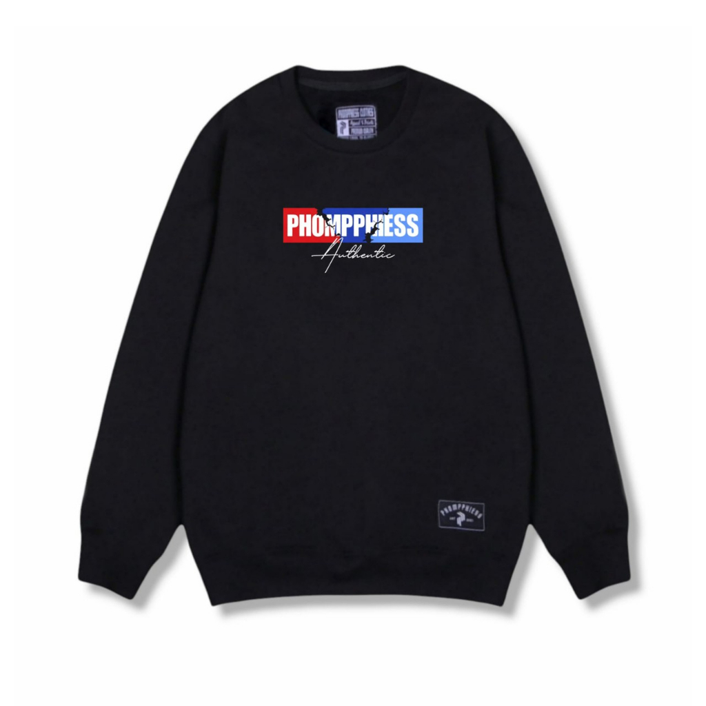Sweater Crewneck Bordir Switer Pria Wanita Premium Distro