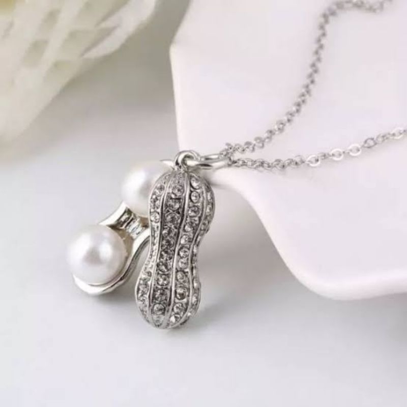 KALUNG MUTIARA LOMBOK/KALUNG MUTIARA ASLI LOMBOK BERSERTIFIKAT/LIONTIN KACANG MUTIARA LOMBOK/MUTIARA