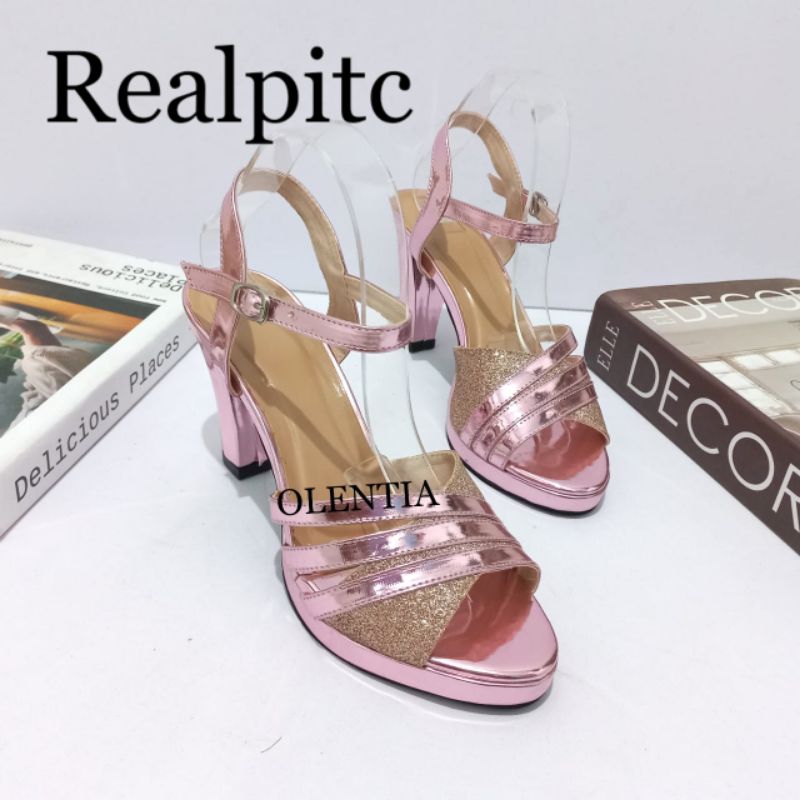 Sendal Wanita Heels 9cm IW 06