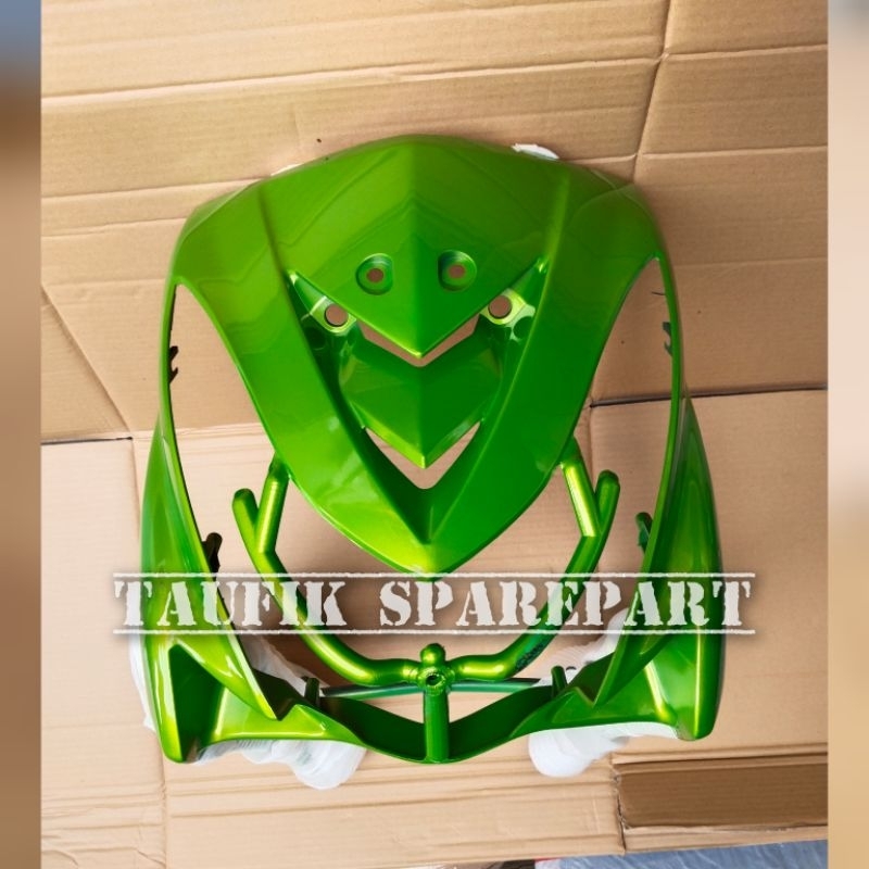 TAMENG KAP DEPAN YAMAHA MIO SOUL KARBU WARNA HIJAU