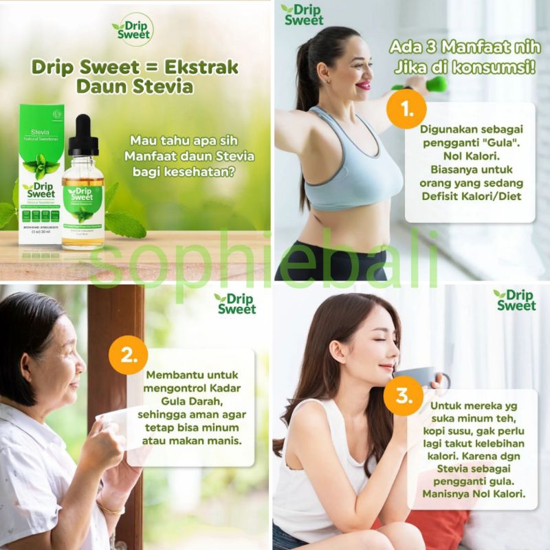 

Stevia tetes 30 ml pemanis alami dripsweet drip sweet