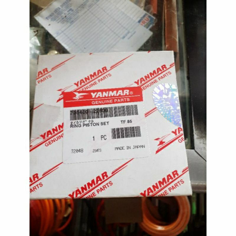 ring piston/rig seher mesin diesel YANMAR TF 85(asli original)