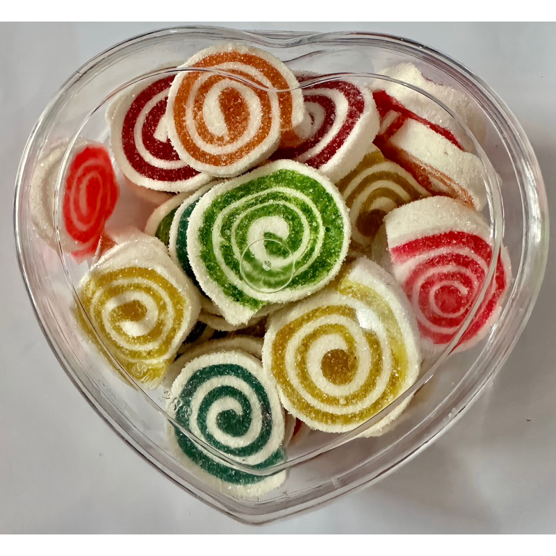 

grosir jelly roll dan kubus Thailand lingkaran circle fruit/candy 1kg kualitas terbaik