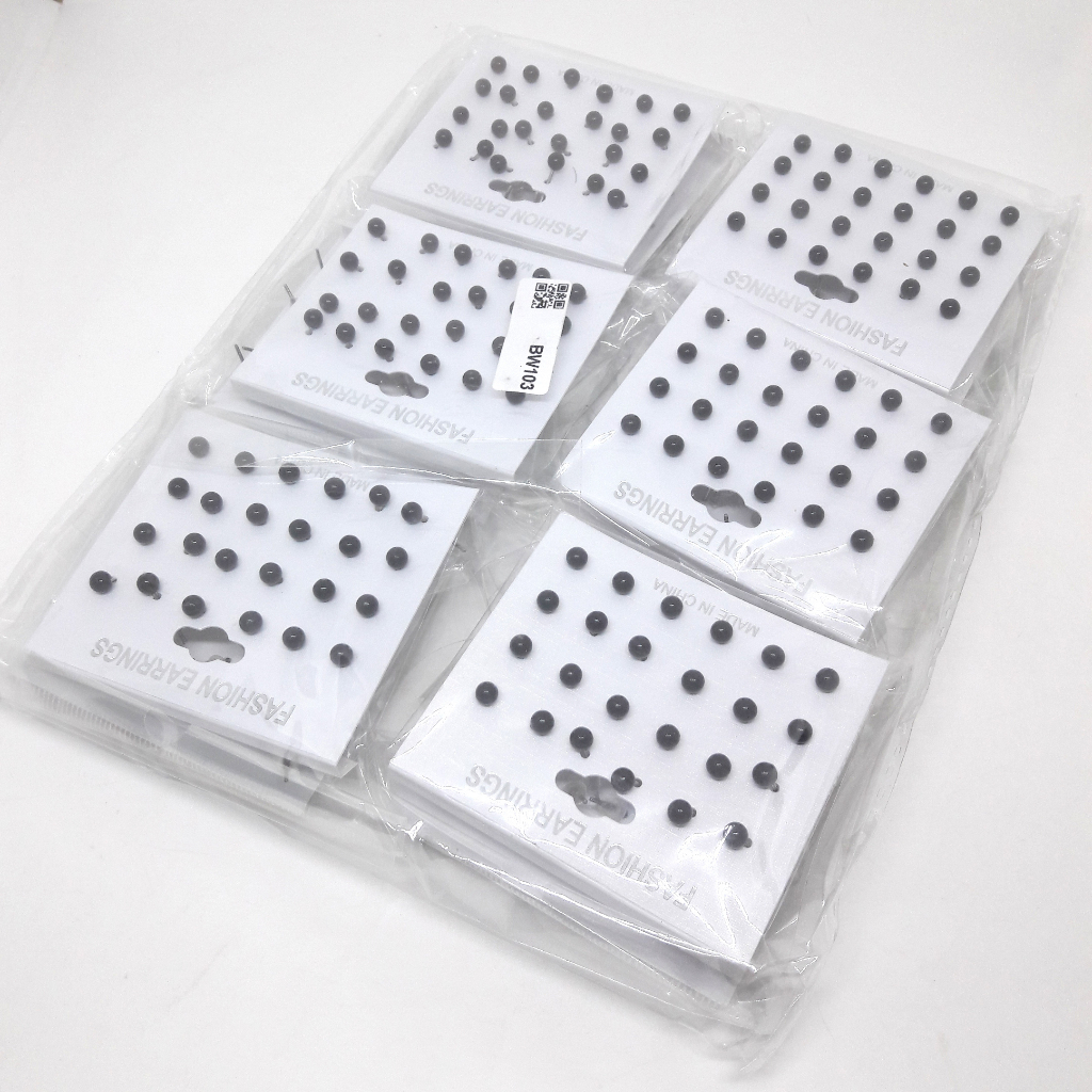 HARGA/144pasang, Anting mote 4mm Anting Grosir Anting Korea Anting Mote