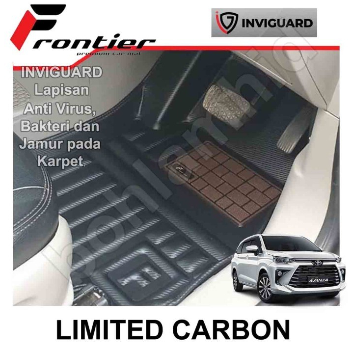 Karpet Mobil 5D ALL NEW AVANZA XENIA 2022-Up Frontier Tipe Carbon