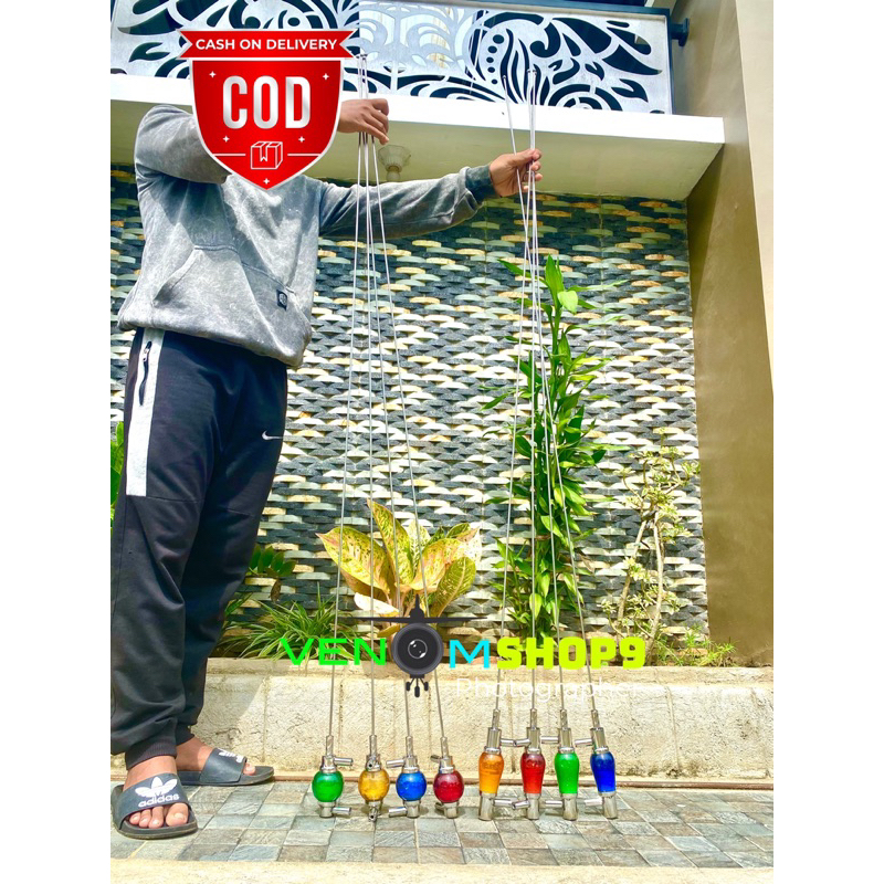 Variasi Antena Bemper Stainless Steel Truck/Mobil panjang ( ±1,5 & ±2 METER ) aksesoris eksterior Mo