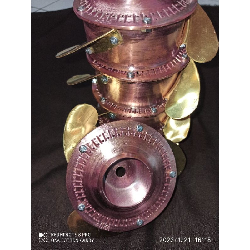 Kepala Tungku Twister Mesin Gulali Harum Manis Arumanis Bahan Tembaga tebal 1mm kualitas premium