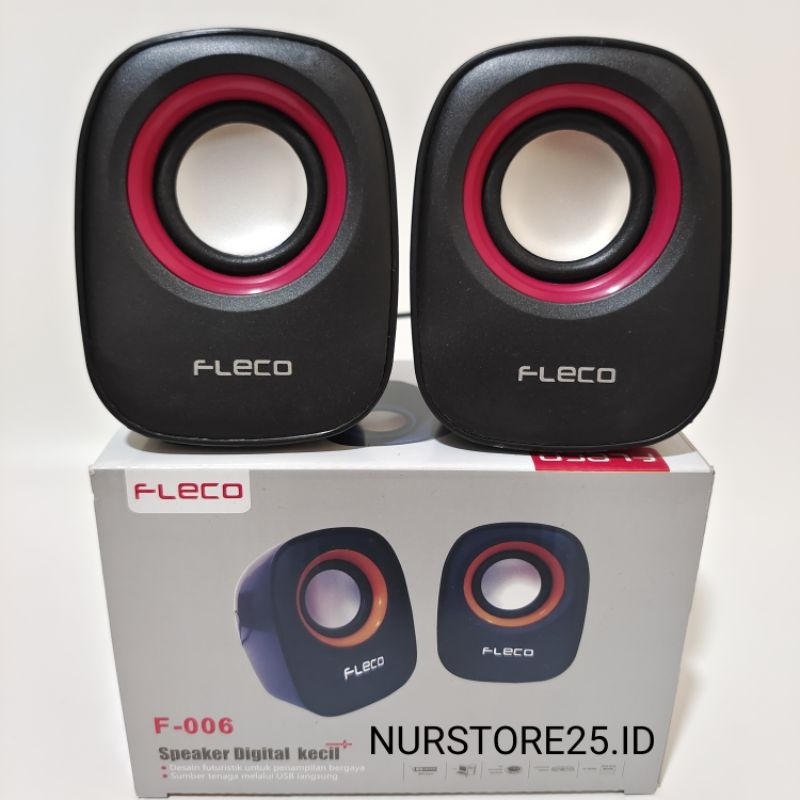 Speaker Komputer/Laptop/PC Multifungsi X-BASS Fleco F-006/Speaker Komputer/Speaker PC/Speaker Laptop