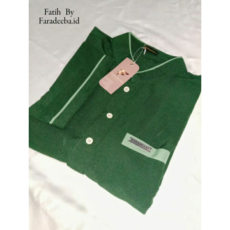 Baju Koko Fatih (ready lengan pendek)