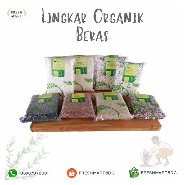 

LINGKAR ORGANIK BERAS COKLAT PECAH KULIT - Organik - 1kg