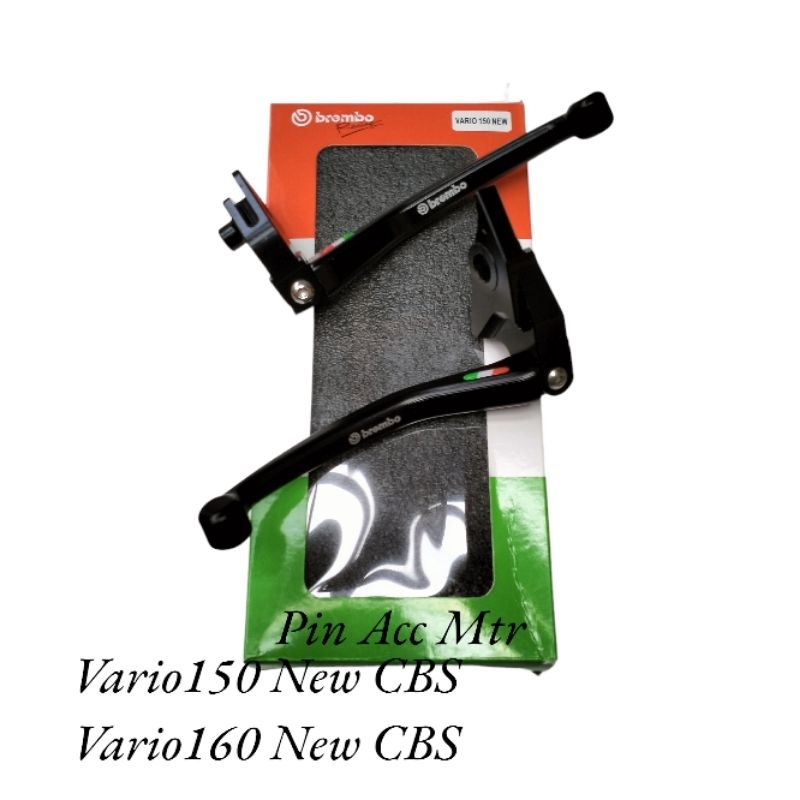 Handle Rem New Vario 160 CBS Full CNC Untuk Master Rem Standar Vario 125/150 New CBS 2011/2023 Vario 160 New CBS 2022/2023 Pnp