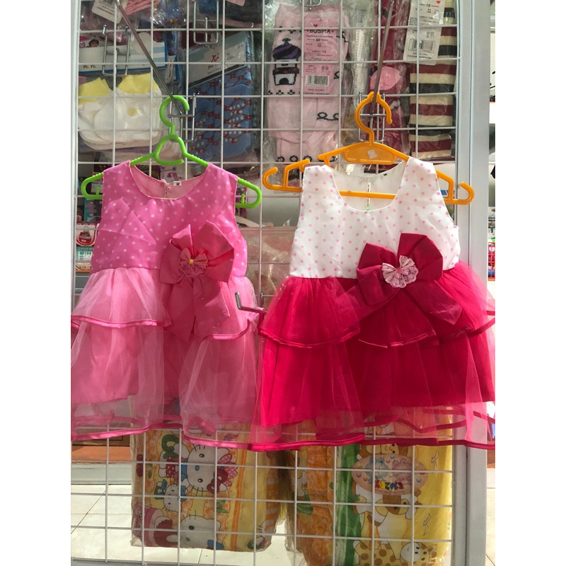 Dress Anak Perempuan Rok Tile Gaun Anak Cewek Baju Cansee Gaun Kensi Pesta