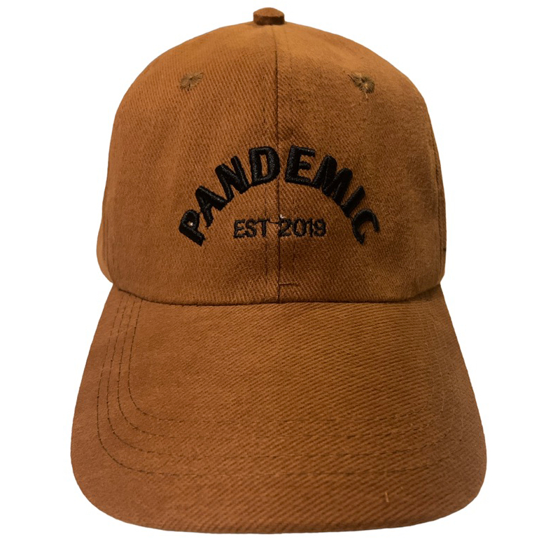 PANDEMIC Polo Caps Denim - Topi Denim Distro - Topi pria - Topi Baseball Unisex