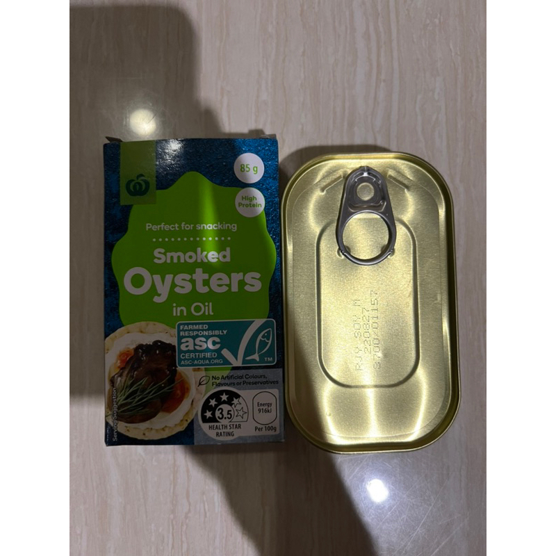 

Smoked Oysters 100 gram siap makan