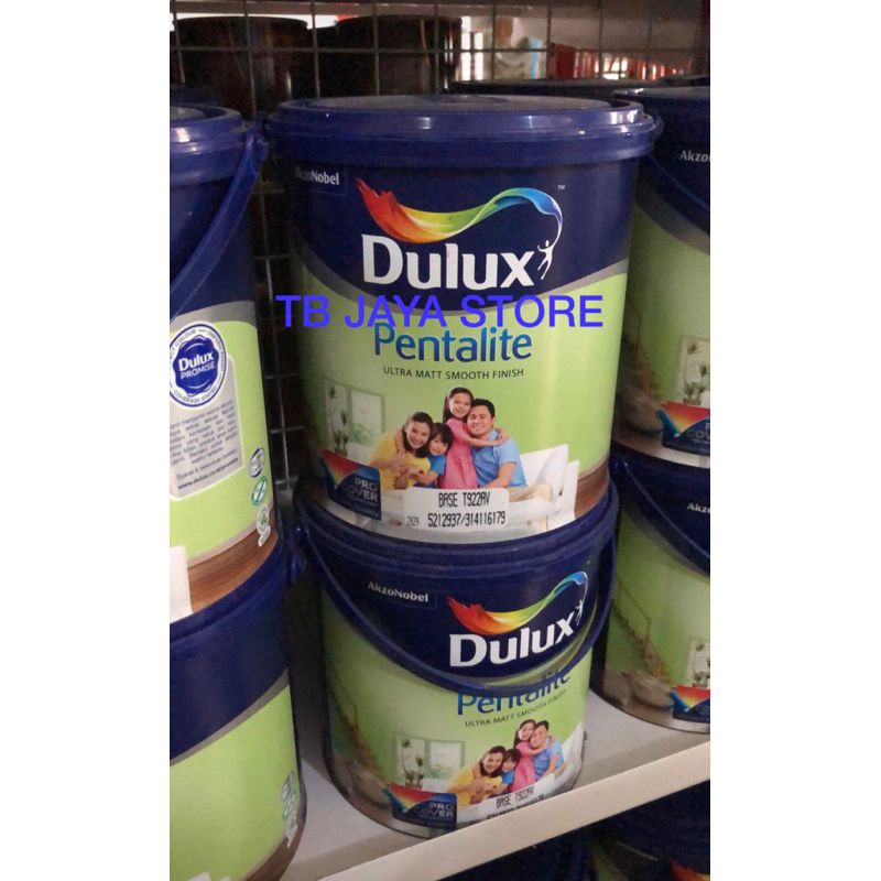 CAT DULUX PENTALITE CAT TEMBOK INTERIOR 45YY 74/073 CHINA WHITE 2.5L