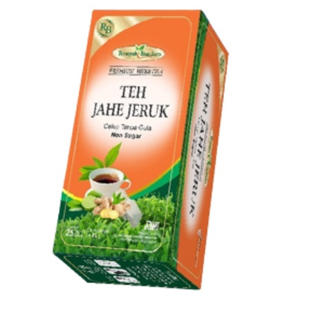 

TERBAIK TEH HERBAL TISANE JAHE JERUK REMPAH BENDO