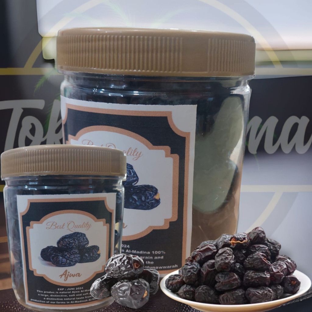 

Kurma ajwa madinah 250gr [toples]
