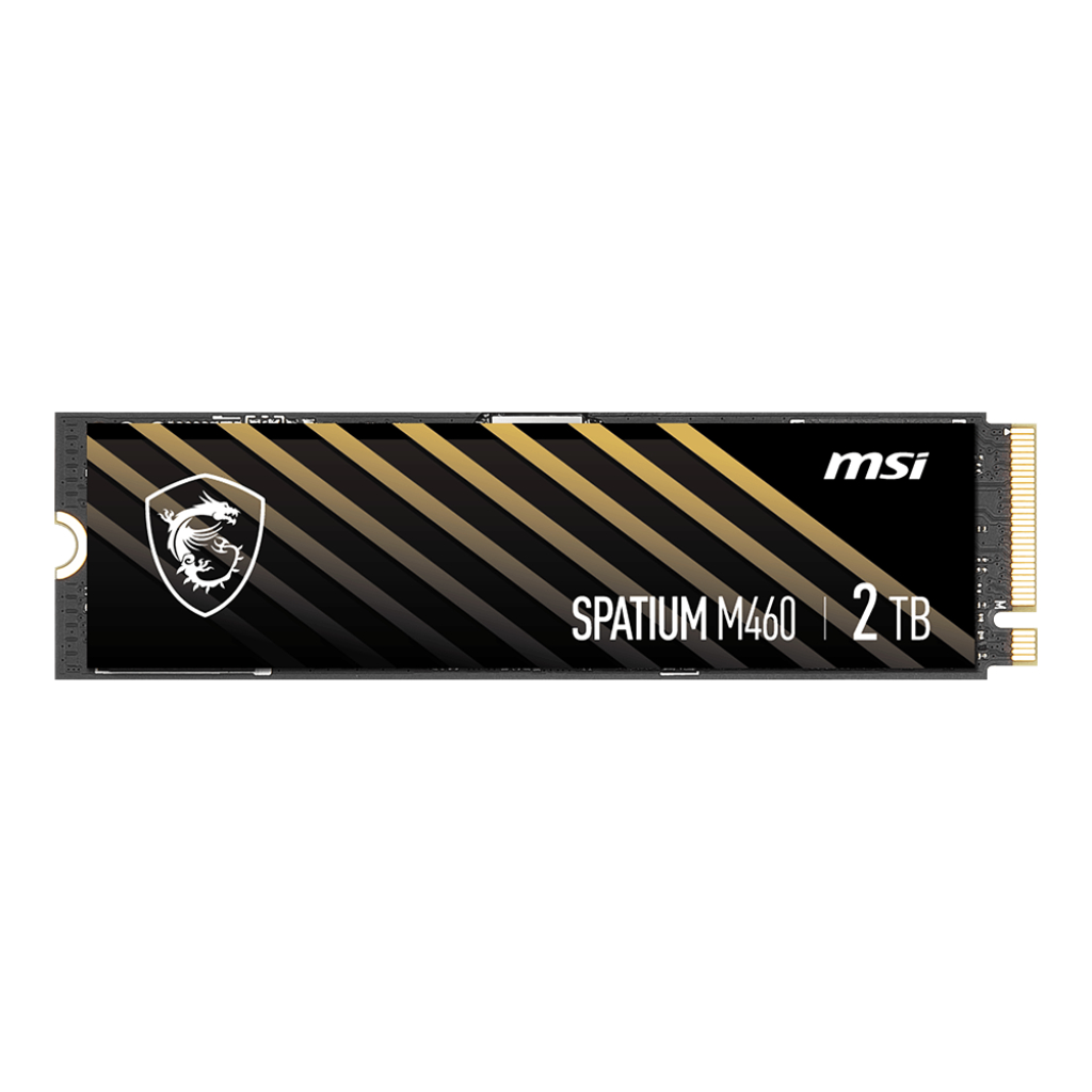 SSD NVME MSI SPATIUM M460 2TB PCIe 4.0 NVMe M.2