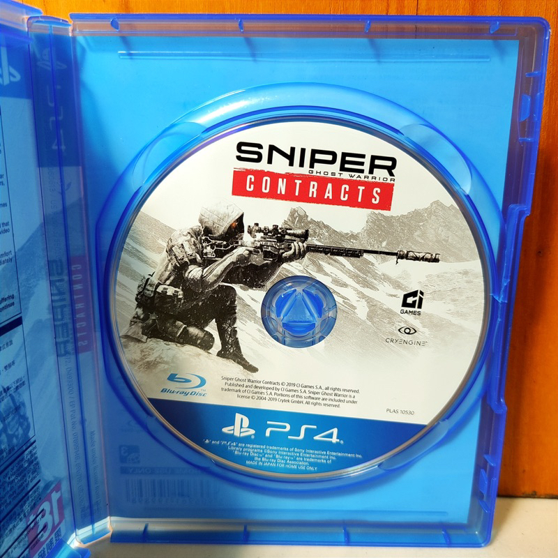 Sniper Contracts PS4 Kaset Sniper Contracts Playstation PS 4 5 CD BD Game Games Sniper Contract Snipers contrak kontrak contrac ghost warriors warrior elite 1 2 3 4 ii perang petualangan tembak tembakan mainan gim anak reg 3 region asia ori asli original