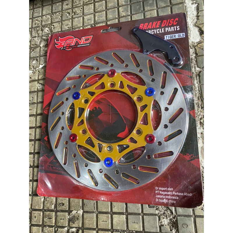 piringan cakram depan lebar 300'mm motor tiger old cb150r megapro dll