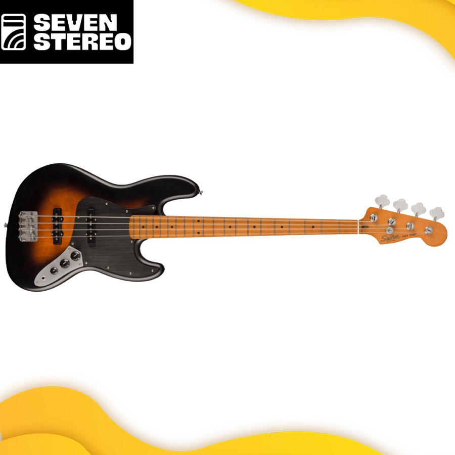 Squier 40th Anniversary Vintage Jazz Bass Satin 2 Color Sunburst