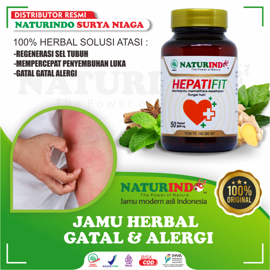 Obat Herbal Gatal  Alergi Naturindo