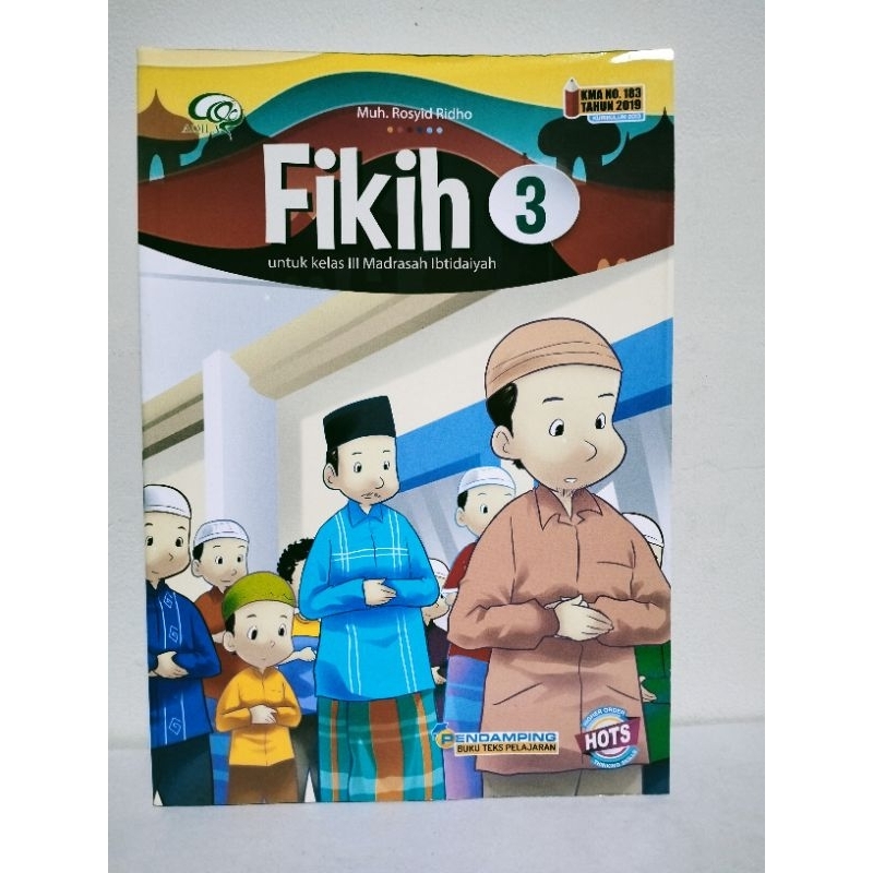 Buku "FIKIH UNTUK MI KLS 3 KMA 183" (TIGA SERANGKAI)