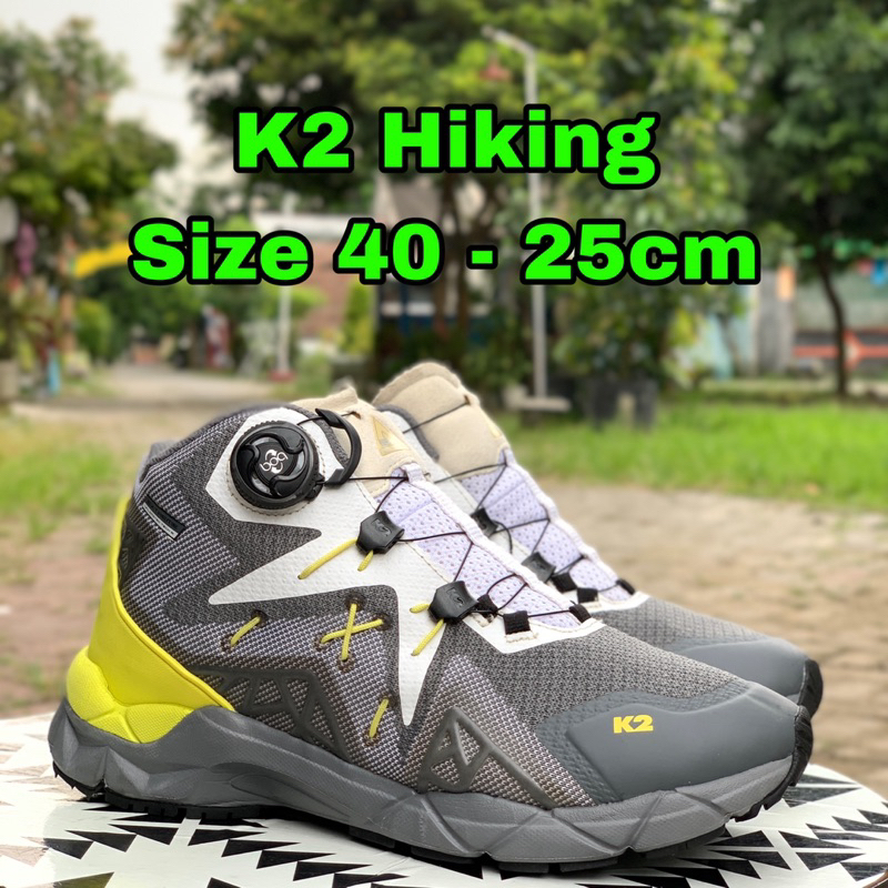 SEPATU GUNUNG K2 UNLIMITED TECH HIKING SHOES