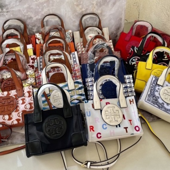 Tas TB Ella Micro Tory Small Mini Tote Bag fleming Burch