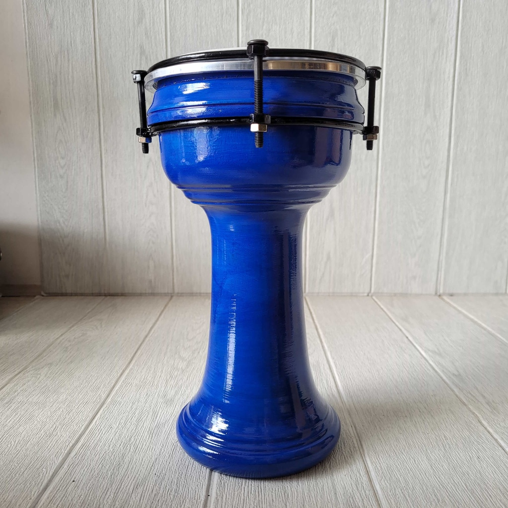 Calti Darbuka Dumbuk Murah Warna Biru Ukuran Anak 6 inch Kualitas Terbaik Bergaransi