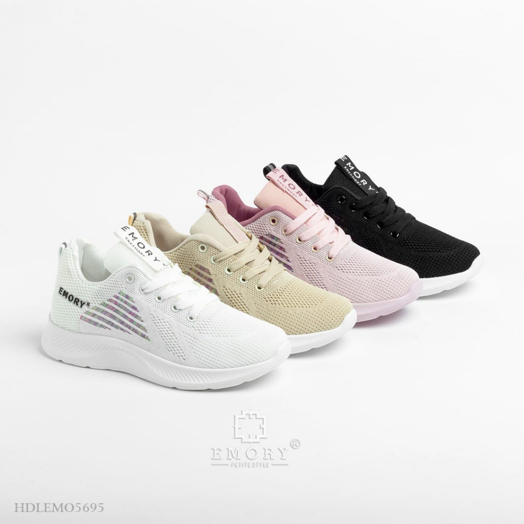 SEPATU SNEAKERS WANITA EMORYSTYLE Vajrani HDLEMO 5695 MB